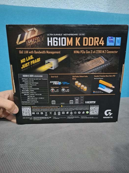 Placa de baza Gigabyte H610M K DDR4, Intel H610, Socket 1700, mATX