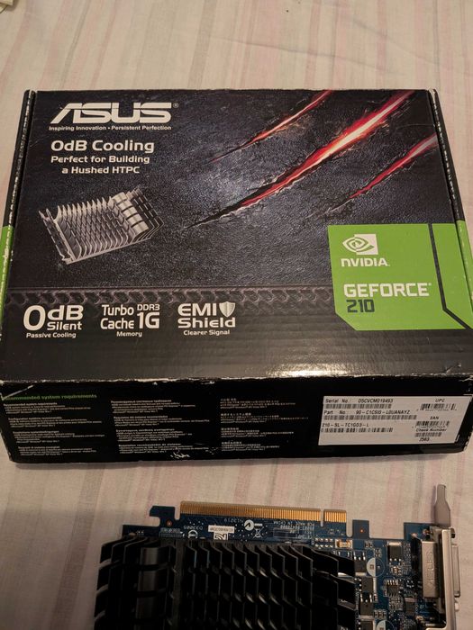 Видео карта ASUS NVIDIA GeForce 210