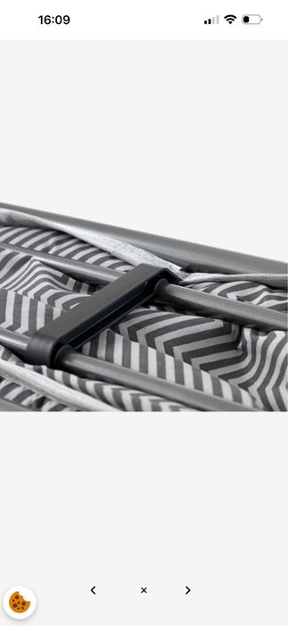 Pat pliabil NOU  BAJLUM Jysk  80x190 gri antracit