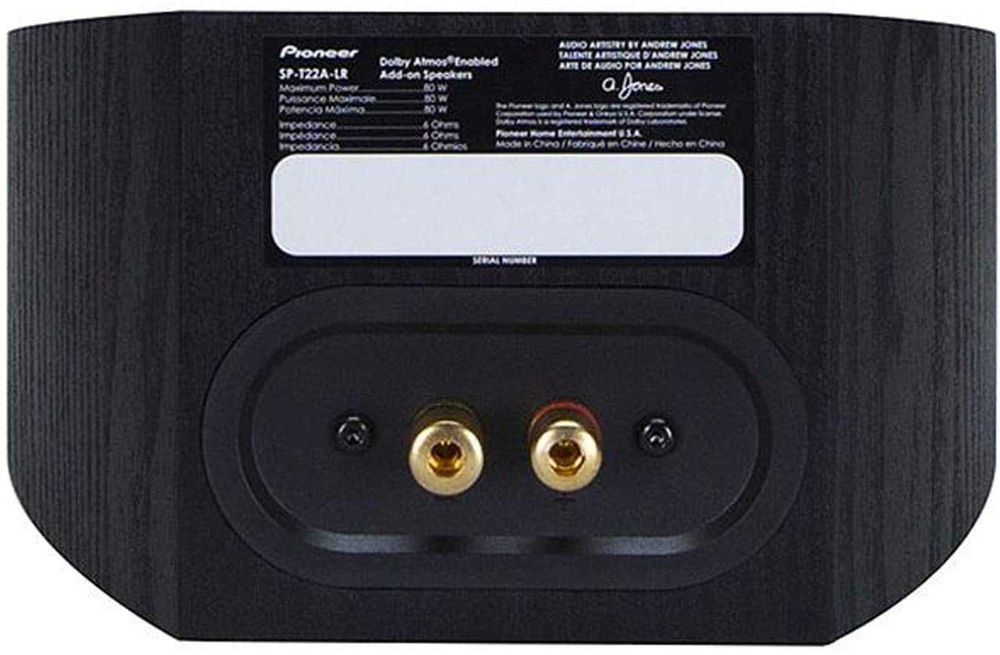 продаются  колонки Pioneer SP-T22A-LR с поддержкой Dolby Atmos Add-On