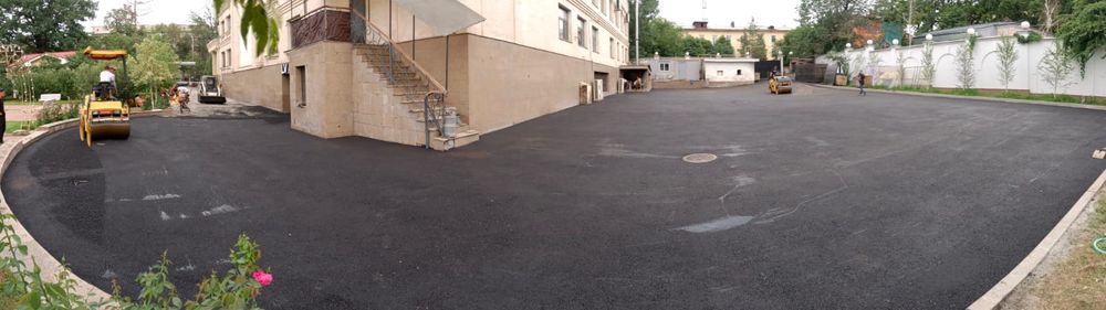 Асфальт Алматы асфальтирование