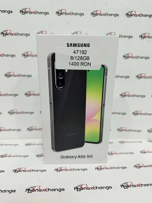 Samsung A56 5g Graphite 128/8GB Sigilat