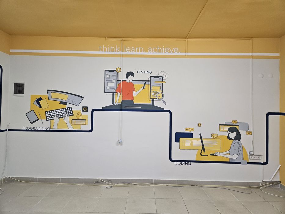 Роспись стен художник