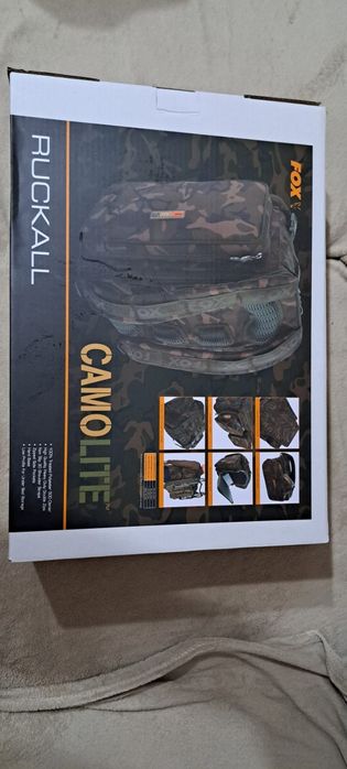 Rucsac pescuit Fox Camolite Ruckall