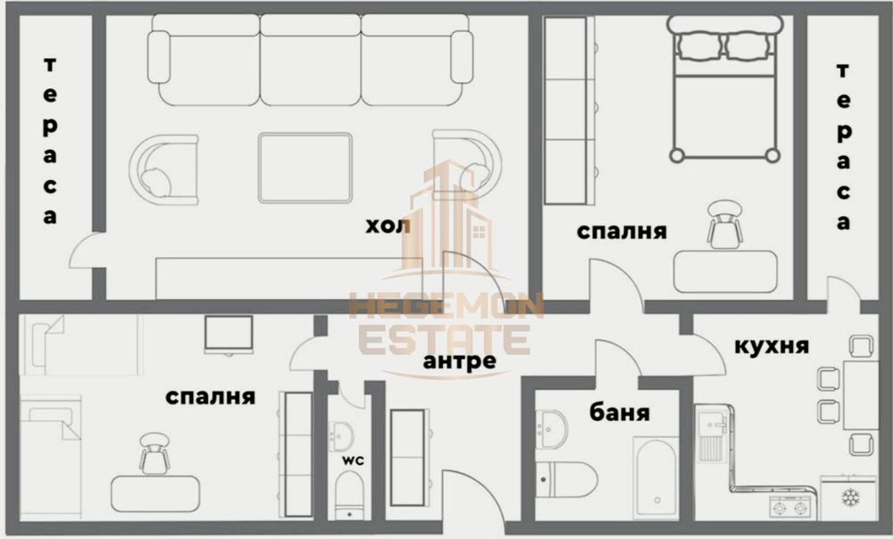 4-стаен, Варна-Чаталджа