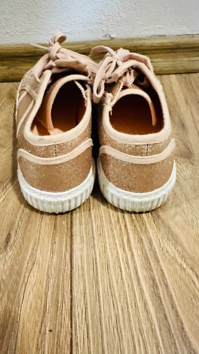 Tenisi Nelli Blu, fete, roz sidefat - mar. 34