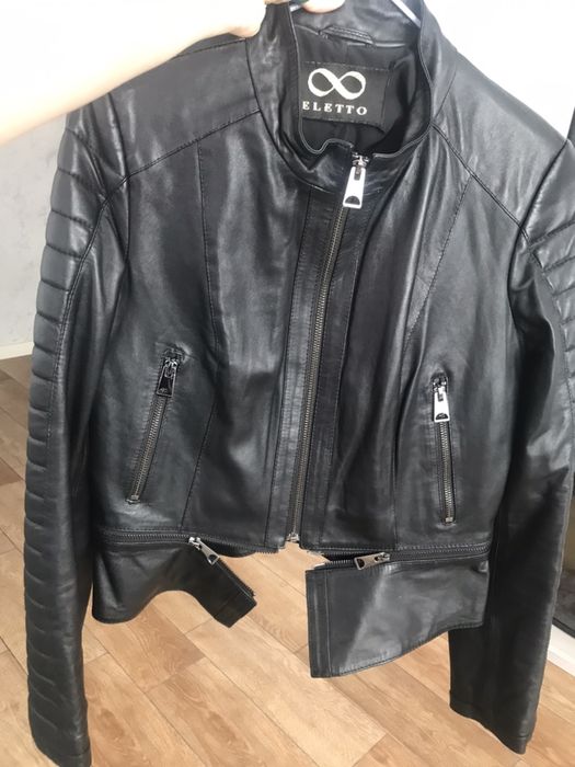 Куртка кожанная