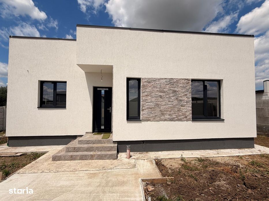 Casă 3 camere Berceni Ilfov, parter, curte 378 mp,       
  comision 0