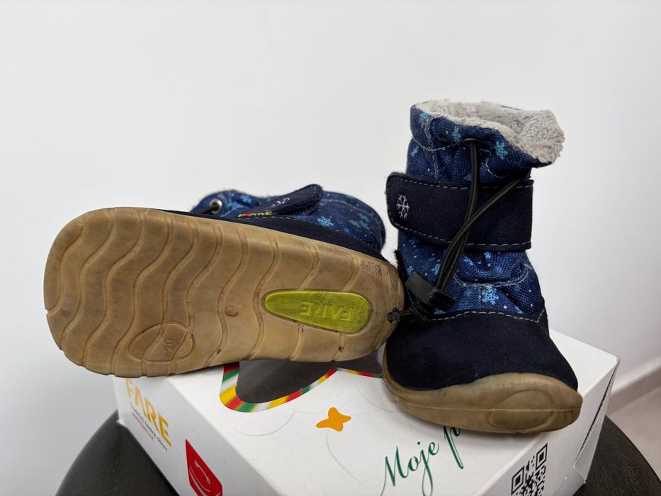 Боси Ботуши Fare Bare - First step, размер 20