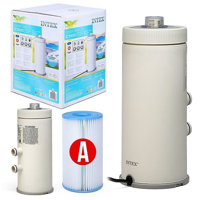 Фылтр насос intex для бассейна 1.250 л час