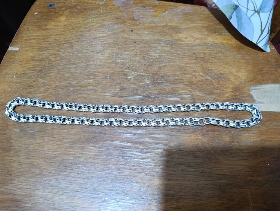 Цепочка ( трос ) мужская 100 гр 600 мм ( 60 см ) 925 проба серебро