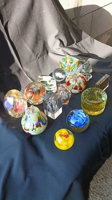 lot 14 decoratiuni interioare din STICLA BRUTA