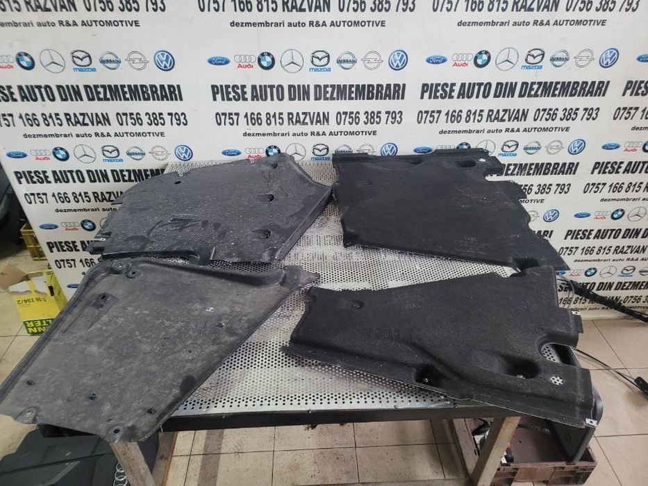 Scut Aparatoare Noroi Plastic Sub Masina Audi A6 S6 4K C8 Allroad Dupa 2018