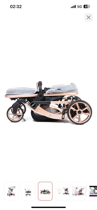 Коляска в отличном состоянии упакована