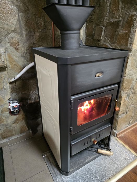 Печка на дърва с водна риза Prity 13Kw