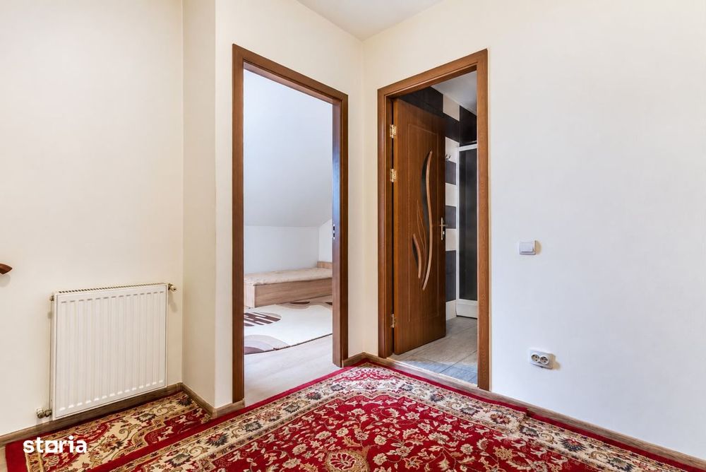 Apartament 3 camere pe doua niveluri, 2 bai, mobilat si utilat, Apahid