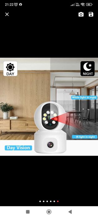 Нова! Camera 4K dual lens wifi