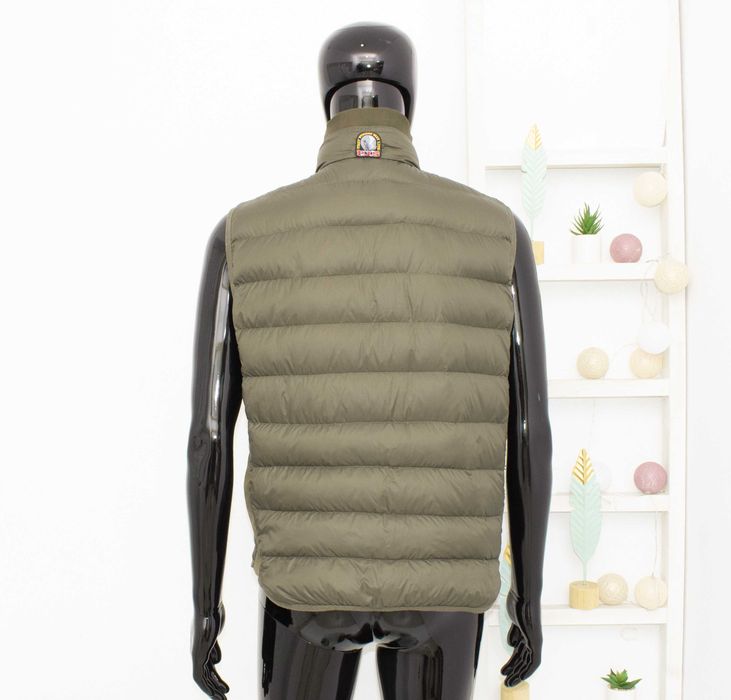 Parajumpers Super Light Weight оригинален мъжки елек гъши пух зелен М