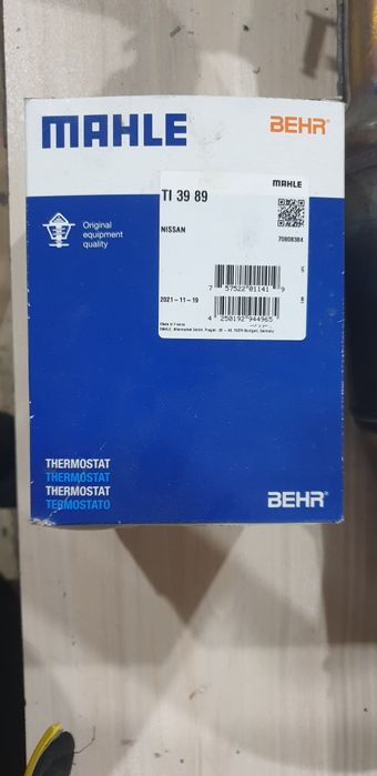 Термостат Mahle/Behr TI3989 за 1.5 Dci