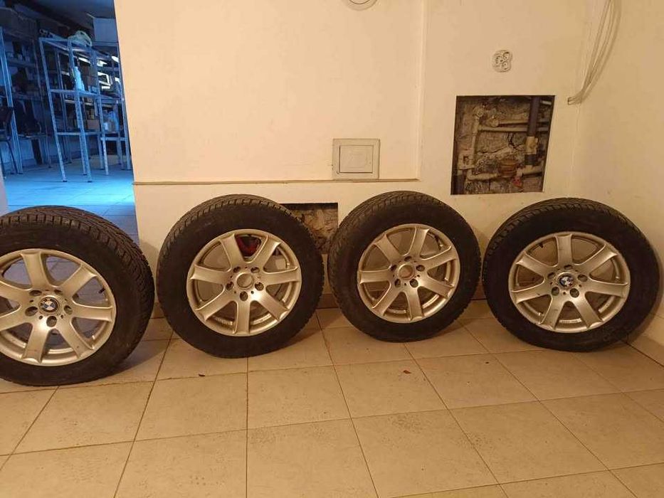 Зимни гуми с джанти за BMW – 225/55 R16 – DOT 3918