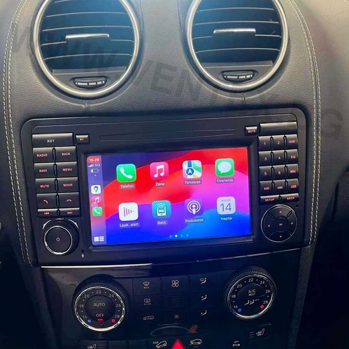 Мултимедия за Mercedes ML W164 – Android, CarPlay, Bluetooth,Навигация