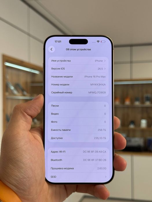 iPhone 16 Pro Max | 256 gb