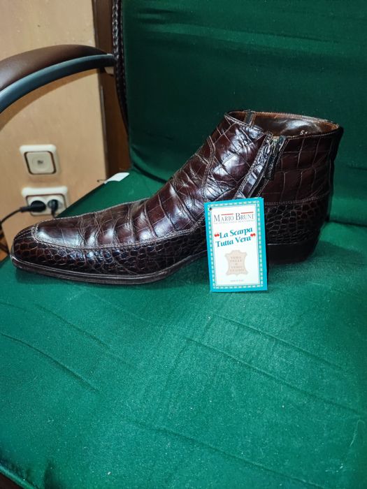 Мъжки зимни боти с вълнена подплата.