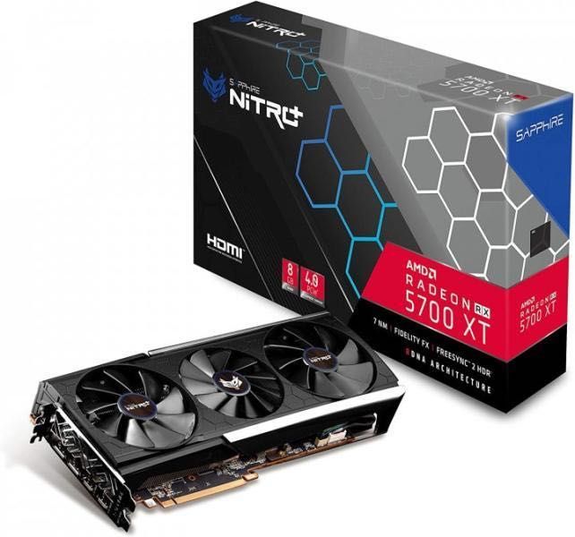 Placa video gaming AMD Radeon 5700 XT 8GB GDDR6 256bit SAPPHIRE Nitro+