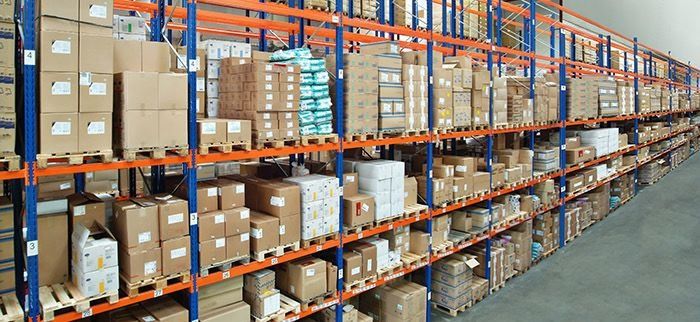 Rafturi metalice industriale second hand pentru euro paleti