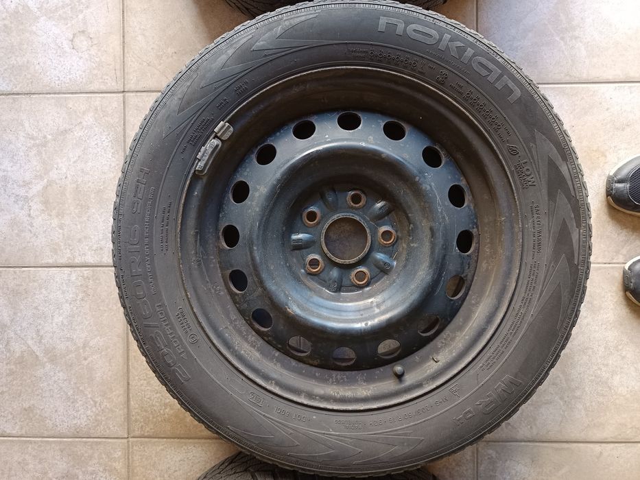Железни джанти 6 1/2 JX 16 + подарък зимни гуми Nokian