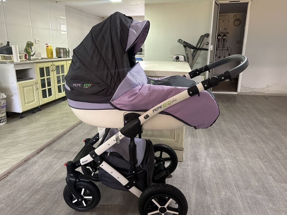Коляска 3в1 Pepe Eco plus