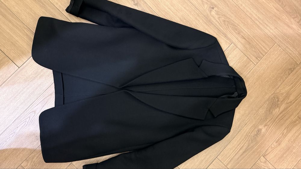 Massimo dutti пиджак женский черный 34