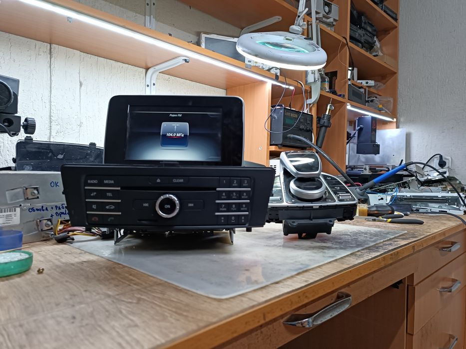 Mercedes ремонт command (магнитофонов)