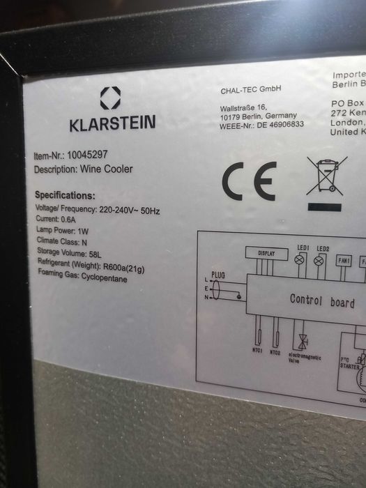 SUPER OFERTA Racitor de vinuri-50%