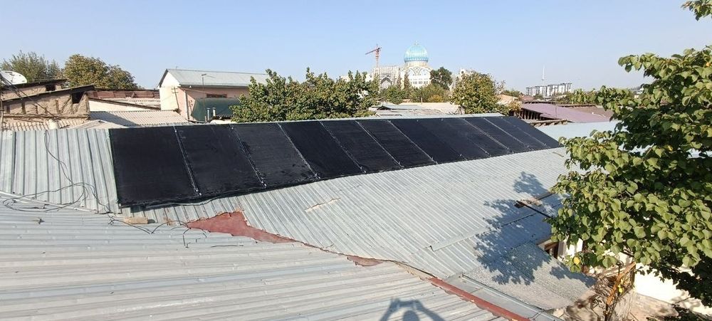 Солничний панели устанофка