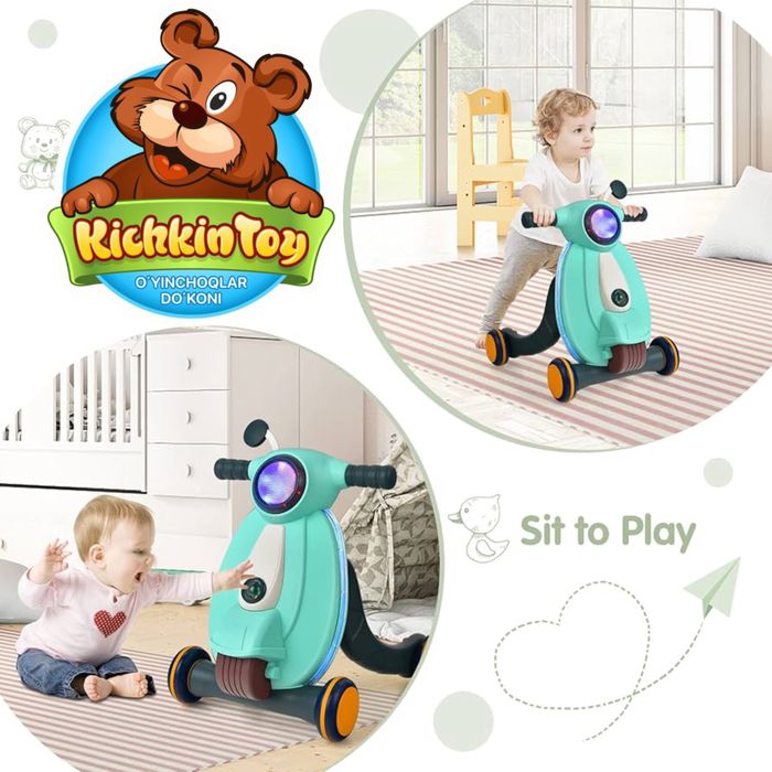 Толкунок Каталка СамакатХодунок Ходунки Велосипед Xodinok Детский маши