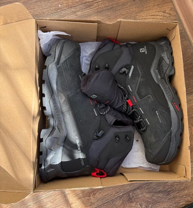 Кроссовки Salomon Quest Winter TS CSWP 43 размер (27.5 см) новые