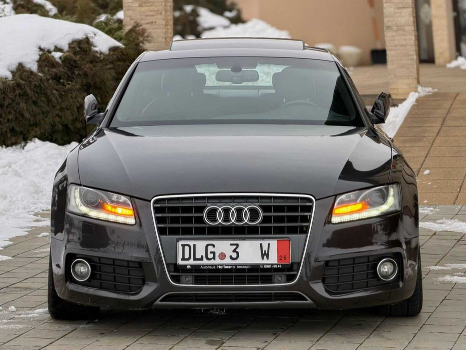 Audi A5, 3xS-line, Full Options, B&O/Trapa/Padele/Keyless, inmatriculata recent