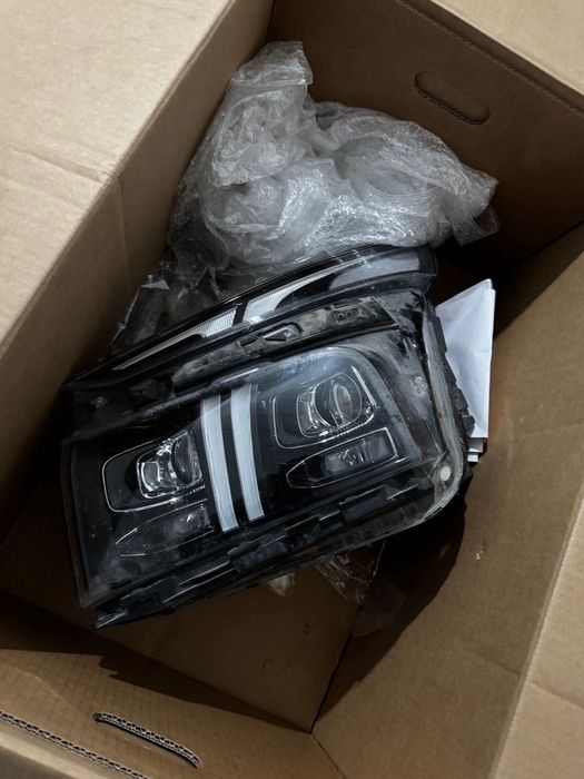 Левый фар Santa Fe