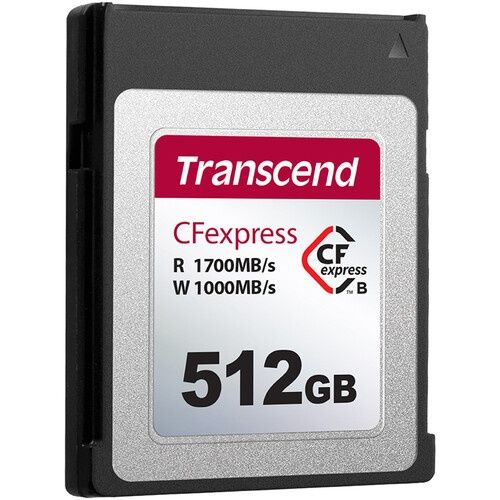 Card transcend 512gb cfexpress B