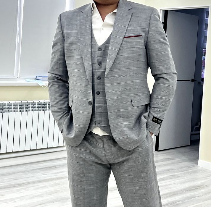 Костюм шалбары, с галстуком