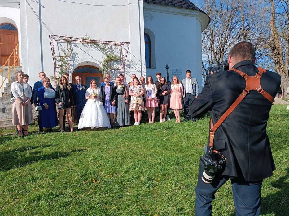 Ham Curea Piele pentru 2 Aparate Foto