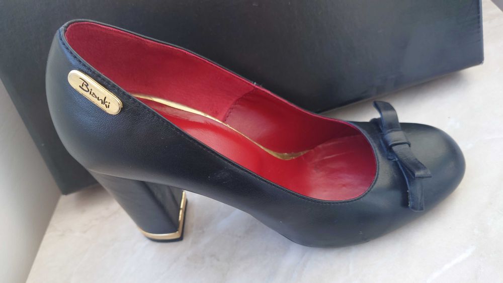 Обувки Bianki естествена кожа