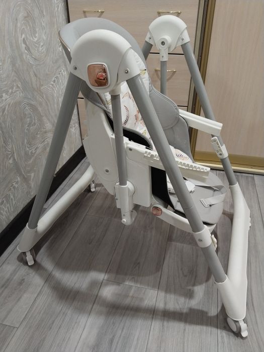 Продается 2в1 стульчик для кормления Качели