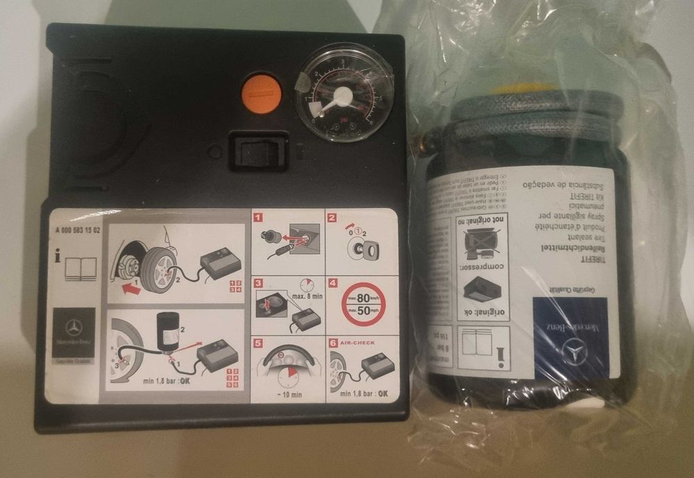 compresor auto, kit reparatii anvelope, original vw, audi, skoda, seat, mercedes, opel