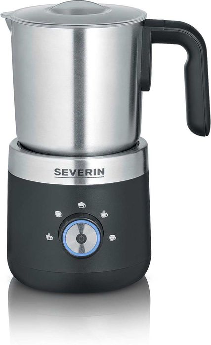 Пенообразувател за мляко Severin SM 3588 (Черен) 550W, лек ДЕФЕКТ