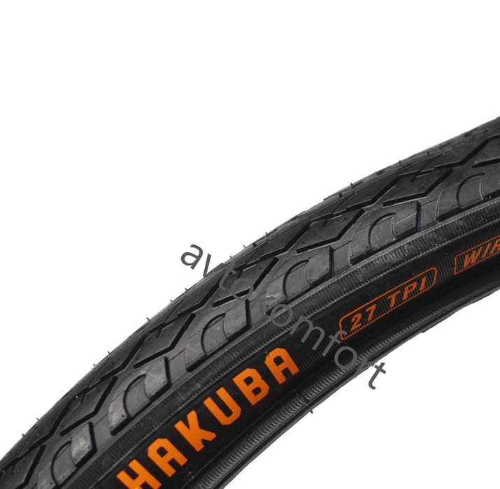 Външна Гума за Велосипед HAKUBA 28" (28x1.75 / 47-622) - За Градски и Трекинг Колела С Код ГУ 5547