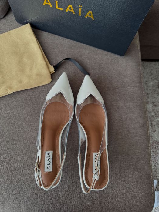 Нови обувки на ток Alaia 38