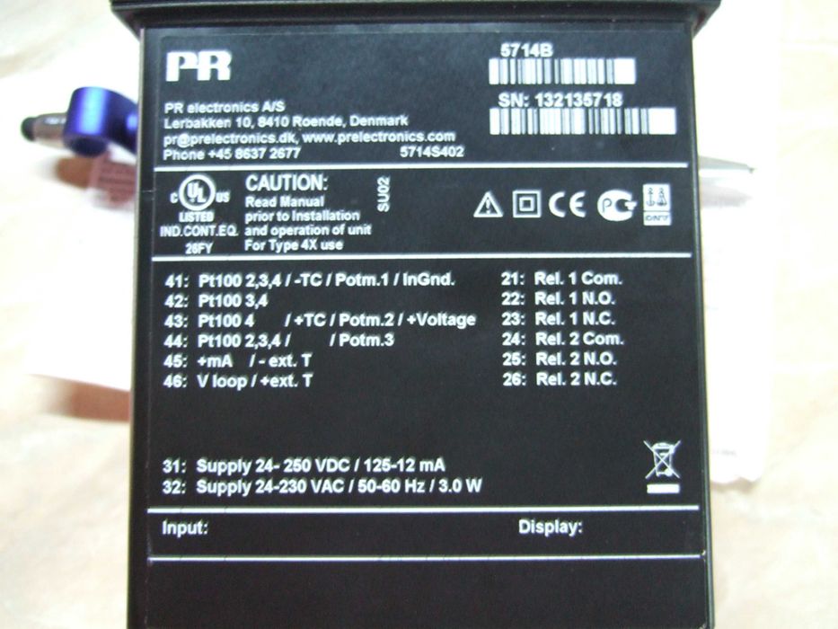 Програмируем LED индикатор PR5714B.