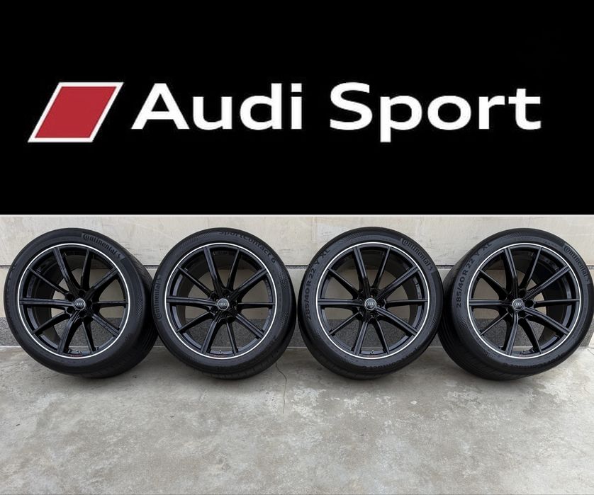 Оригинални джанти 22 цола AUDI SPORT Q7 SQ7 SQ8 RSQ Ауди Кю 8 RS6 BBS Audi SPORT RS6 летни гуми 285/40R22 Q8 MTM ABT 22 цола 5Х112 speedline original
